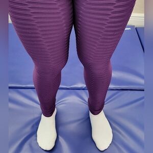 Brazilian Booty Scrunch Purple Women's Leggings